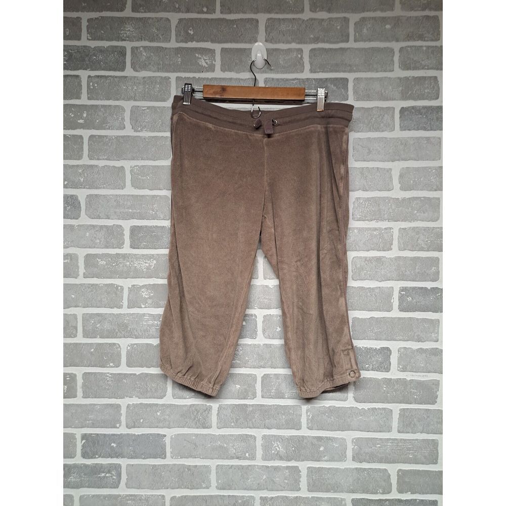Nike Rare Vintage Y2K Champage Color Fleece Knee Elastic Cropp Loose Pants Mediu